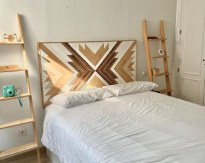 Casita en Madrid decorada con amor